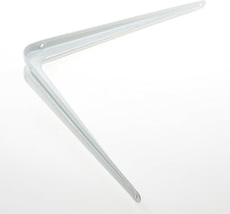 ES 13502 PLANKDRAGER STAAL GEPERST 300 X 350MM WIT GELAKT