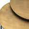 Salontafel Setto brass - large (set van 2) - 59cm / 70cm