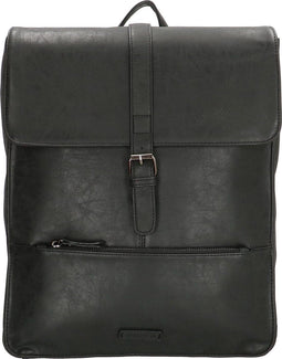 Enrico Benetti Kate 66454 - Rugtas met 15" laptopvak - Zwart