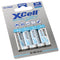 XCell NiMH batterij Mignon AA LR6 HR6 1.2V 2900mAh - 4-pack