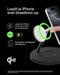 Belkin BoostCharge Pro - 3-in-1 Qi2 Draadloze Oplader - Snelladen tot 15W - Zwart