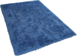CIDE - Shaggy vloerkleed - Blauw - 160 x 230 cm - Polyester