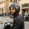 Classic Jet Helmet I Motorcycle Helmet I With Visor I Women & Men I ECE Certified I Size M (55-56cm)