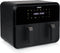 Princess 182068 - Dubbele Airfryer - 8 liter - 2 manden - 2400W - Touchscreen - Zwart