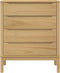 vidaXL - Ladekast - FLORO - massief - grenenhout - wasbruin