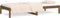 vidaXL - Slaapbank - 90x200 - cm - massief - grenenhout - honingbruin