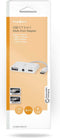 Nedis CCGB64790WT01 - USB 2.0 adapter - 3 poorten - Wit