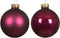 Kerstbal glas d6 cm groentappl 20st