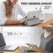 MoKo iPad 10e generatie (2022) - Hoesje - Slim Stand Hard Back Shell - Zilver