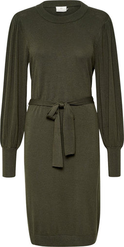 Kaffe KAjess Knit Dress - Dames Jurk - Lange mouw - M