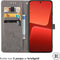 iMoshion Hoesje Geschikt voor Xiaomi 13 Hoesje Met Pasjeshouder - iMoshion Mandala Bookcase - Grijs