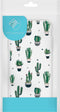 imoshion Hoesje Geschikt voor Samsung Galaxy S21 FE Hoesje Siliconen - imoshion Design hoesje - Transparant / Allover Cactus