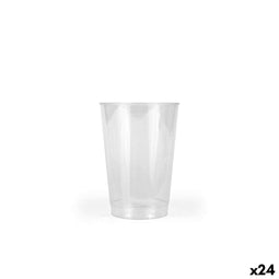 Glazenset Algon Plastic 380 ml 4 Onderdelen (24 Stuks)