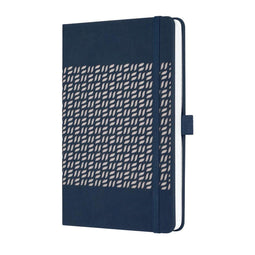 Sigel - notitieboek - Jolie Impress - A5 - hardcover - 174 pagina's - lijn - 80 grams papier - Midnight Blue - SI-JN205