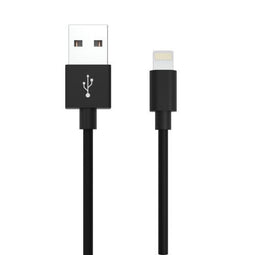 Ansmann USB-A naar Lightning - Data- en oplaadkabel 200 cm - 480 Mbit/s - Zwart