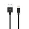 Ansmann USB-A naar Lightning - Data- en oplaadkabel 200 cm - 480 Mbit/s - Zwart