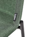ESBON - Eetkamerstoel set van 2 - Groen - Stof