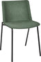 ESBON - Eetkamerstoel set van 2 - Groen - Stof