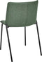 ESBON - Eetkamerstoel set van 2 - Groen - Stof