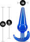 Blush Buttplug B YOURS LARGE ANAL PLUG Blauw