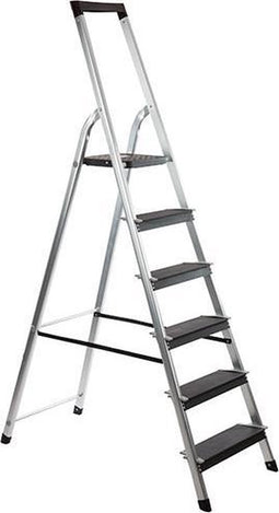 Escalo – Aluminium trapladder – Power Step – 6 brede treden