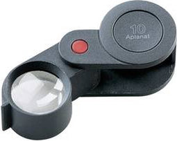 Eschenbach 118210 Inslagloep Vergrotingsfactor: 10 x Lensgrootte: (Ø) 23 mm Zwart
