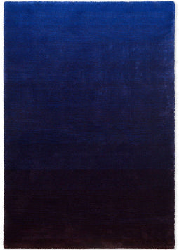Vloerkleed Brink & Campman Shade Low Blue Aubergine 010118 - maat 200 x 300 cm