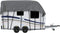 vidaXL - Caravan - dakbedekking - 500x300 - cm - vliesvlies - grijs