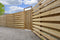 Tuindeco - Midden-Europees grenen tuinplank gedroogd, groen geimpregneerd, geschaafd 4rh 1,6 x 14...