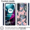 iMoshion Hoesje Geschikt voor Motorola Moto G200 Hoesje Siliconen - iMoshion Design hoesje - Roze / Cherry Blossom