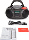 Aiwa BBTC-550 - Portable Radio/DAB(+)/CD-speler - FM-Radio - Zwart