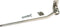 Esge Standaard Enkel 305 Aluminium 28 Inch 20mm Zilver