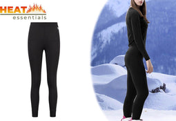 Thermo Ondergoed Dames - Thermolegging - Slimfit - Zwart - M