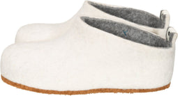 esgii dames sloffen UNI Ecru Colour:Ecru / grijs Size:39