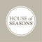 House of Seasons Kerstmis Decoratief Object - 50x13x50 cm - Zwart