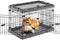 Ferplast Superior Hondenbench - Opvouwbaar - 3 Deuren - Grijs - 77x51x55 cm