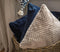 Dutch Decor ZICO - Kussenhoes zigzag 45x45 cm Pumice Stone - beige - superzacht - met rits