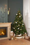 Mica Decorations Kantas - Kandelaar - Voor 3 dinerkaarsen - Zwart