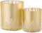 J-Line windlicht Suiker - goud - large - 2 stuks