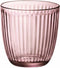 Bormioli Rocco Glazen Infinity Color - waterglazen 6 stuks 290ml roze