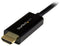 Startech.com DP2HDMM3MB - DisplayPort naar HDMI adapter kabel - 3 m 4K 30Hz - Zwart