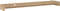 vidaXL - Wandschappen - 2 - st - 110x15x4 - cm - massief - teakhout