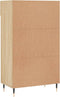 vidaXL - Schoenenkast - 60x35x105 - cm - bewerkt - hout - sonoma - eikenkleurig