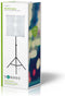 Nedis Lampenset voor Fotostudio - 70 W - 5500 K - 4000 lm - Werk hoogte: 60-180 cm - Inclusief lampen: 2 - Inclusief reistas - Zwart