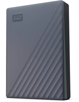 WD My Passport (2024) - Draagbare harde schijf - 6TB - USB-C - Grijs
