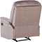 ESLOV - TV-fauteuil - Beige - Fluweel