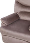 ESLOV - TV-fauteuil - Beige - Fluweel