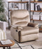 ESLOV - TV-fauteuil - Beige - Fluweel