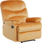ESLOV - TV-fauteuil - Geel - Fluweel