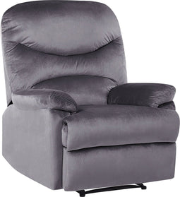 ESLOV - TV-fauteuil - Grijs - Fluweel